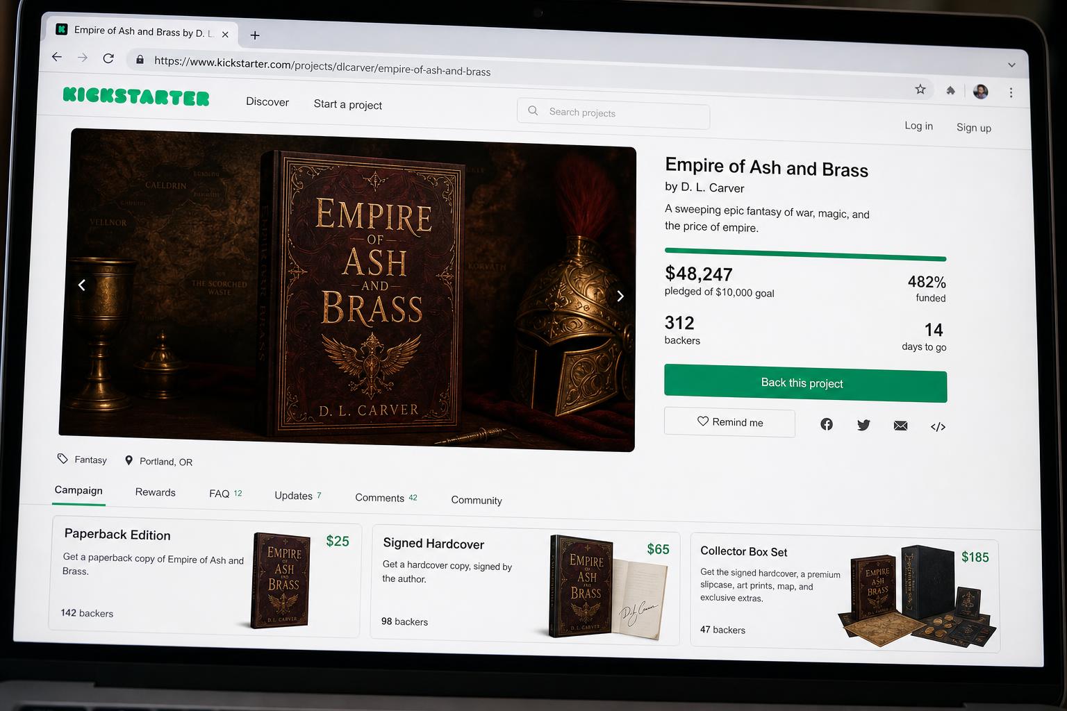 Kickstarter campaign
